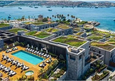 Le Chic Bodrum-Ocean Front Luxury Villa, 5-Star Hotel Amenities, Close To Bodrum Downtown 别墅 *